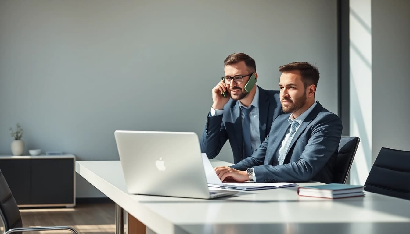 Headhunter Geschäftsführer bei der professionellen Besetzung von Führungspositionen.