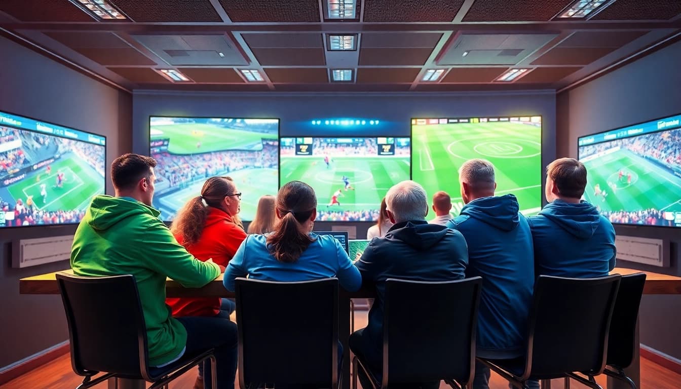 Erleben Sie den Nervenkitzel von Wetten ohne Limit mit sportlichen Begegnungen und begeisterten Wettfreunden.