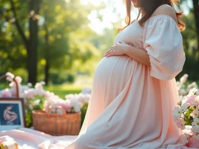 Wie Sie das perfekte Babybauch Fotoshooting gestalten können
