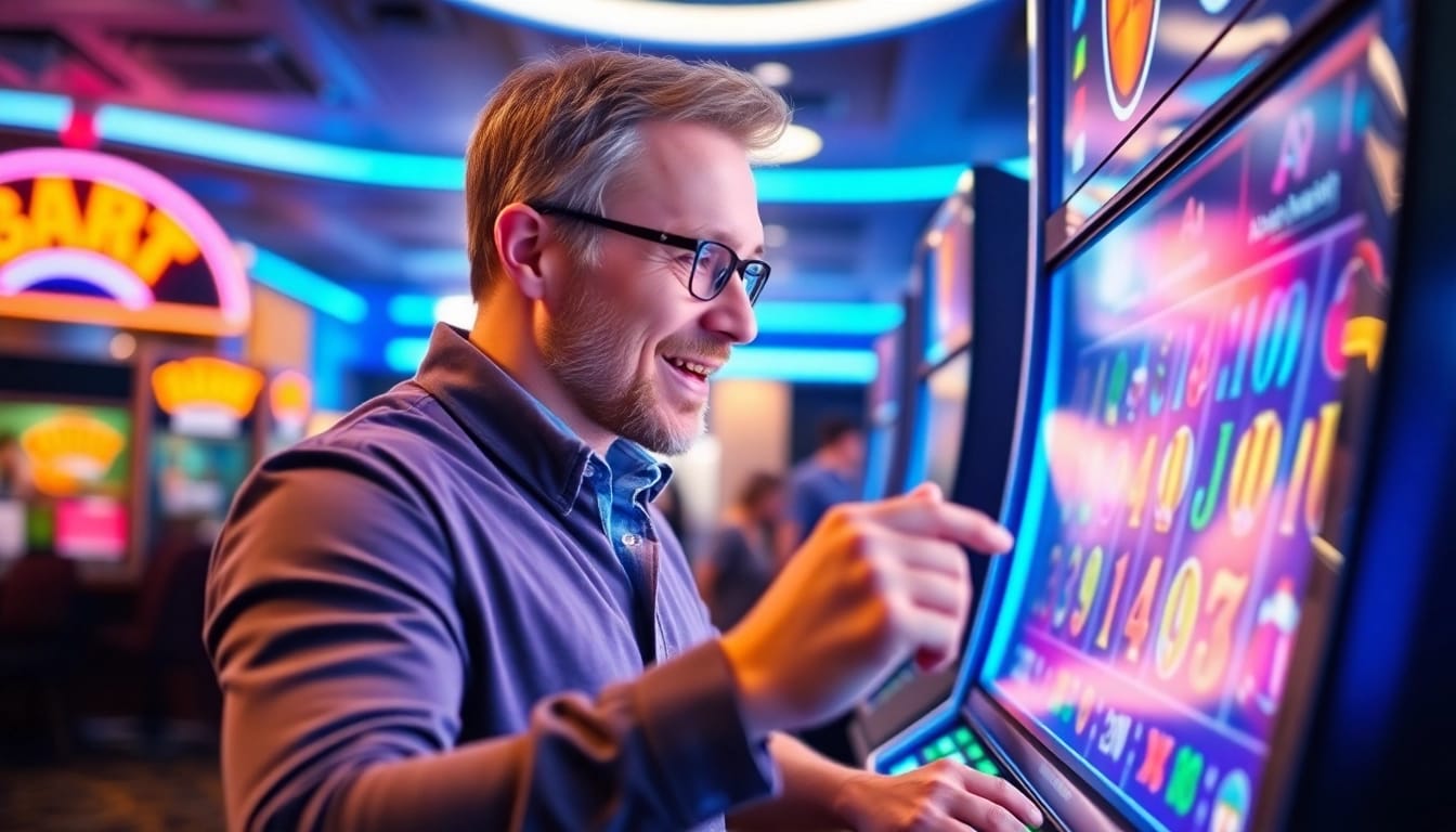 Erlebe online casinos ohne deutsche lizenz mit fesselnden Spielautomaten und Bunten Lichtern.
