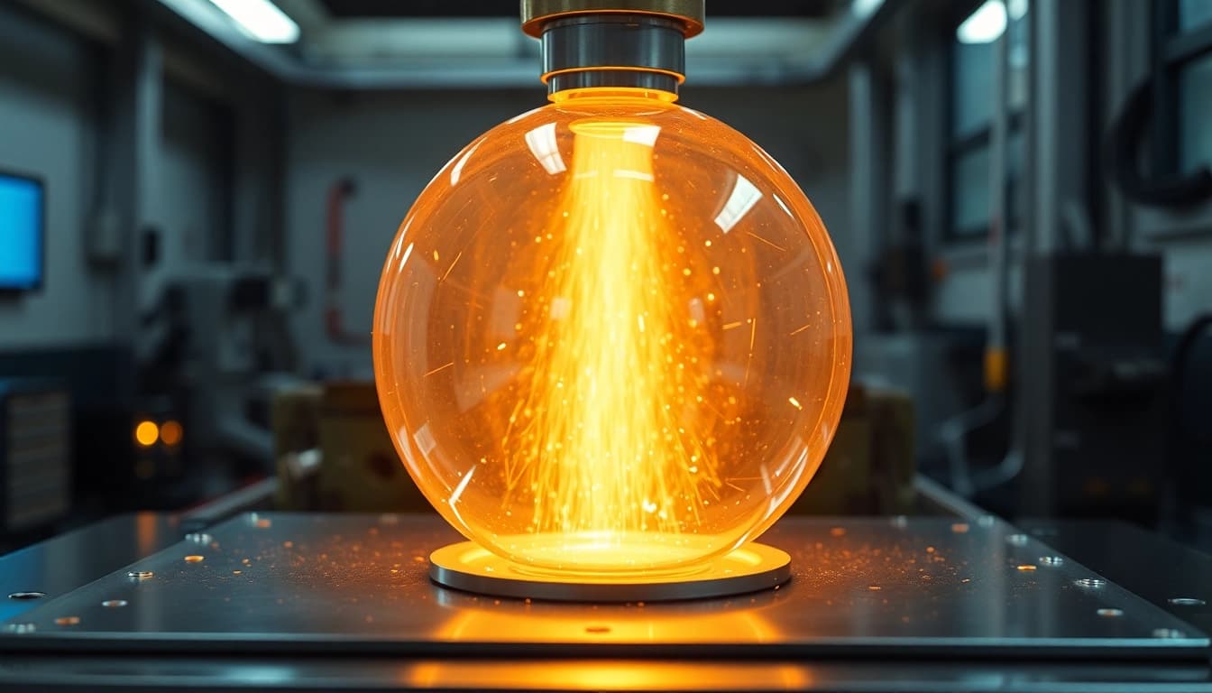 Veranschaulichung des Polymethylmethacrylat im Spritzguss, wobei Teile aus klarem Acryl hervorgehoben werden.