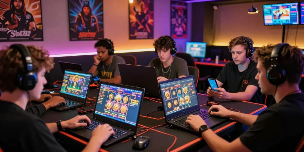 Permainan Slot792 yang menarik di ruang permainan online yang penuh semangat.