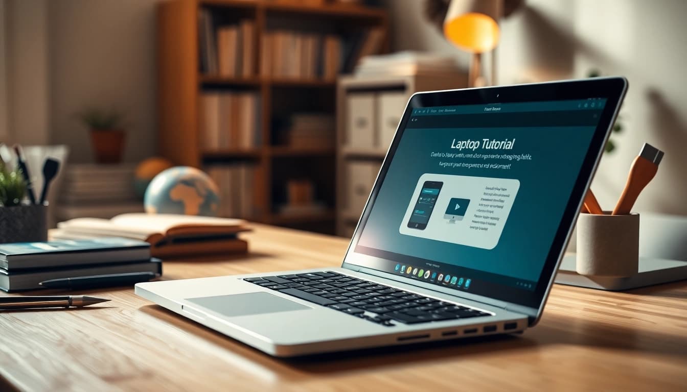 Technik Tipps für effiziente Laptoppflege im modernen Arbeitsumfeld.