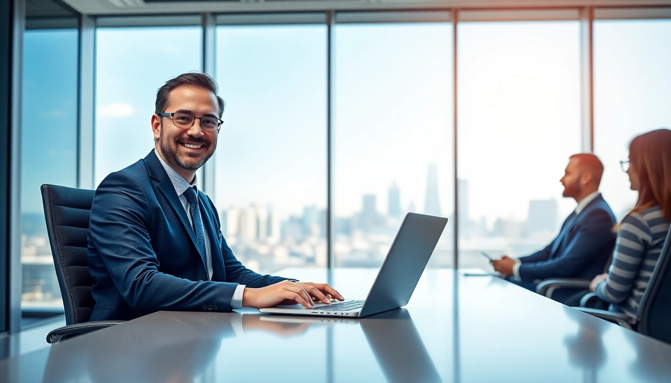 Headhunter Ingenieure interviewt talentierte Ingenieure in einem modernen Büro.