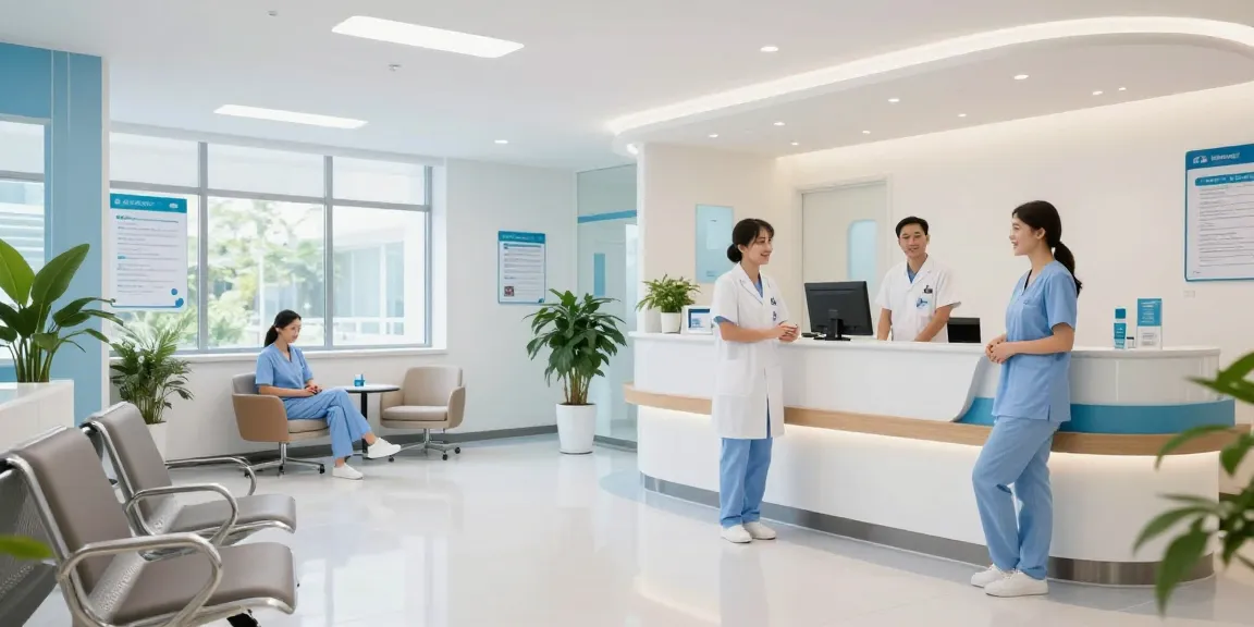 Prime Pharma Shop - moderne Gesundheitsdienste und Patientenversorgung in einer Klinik.