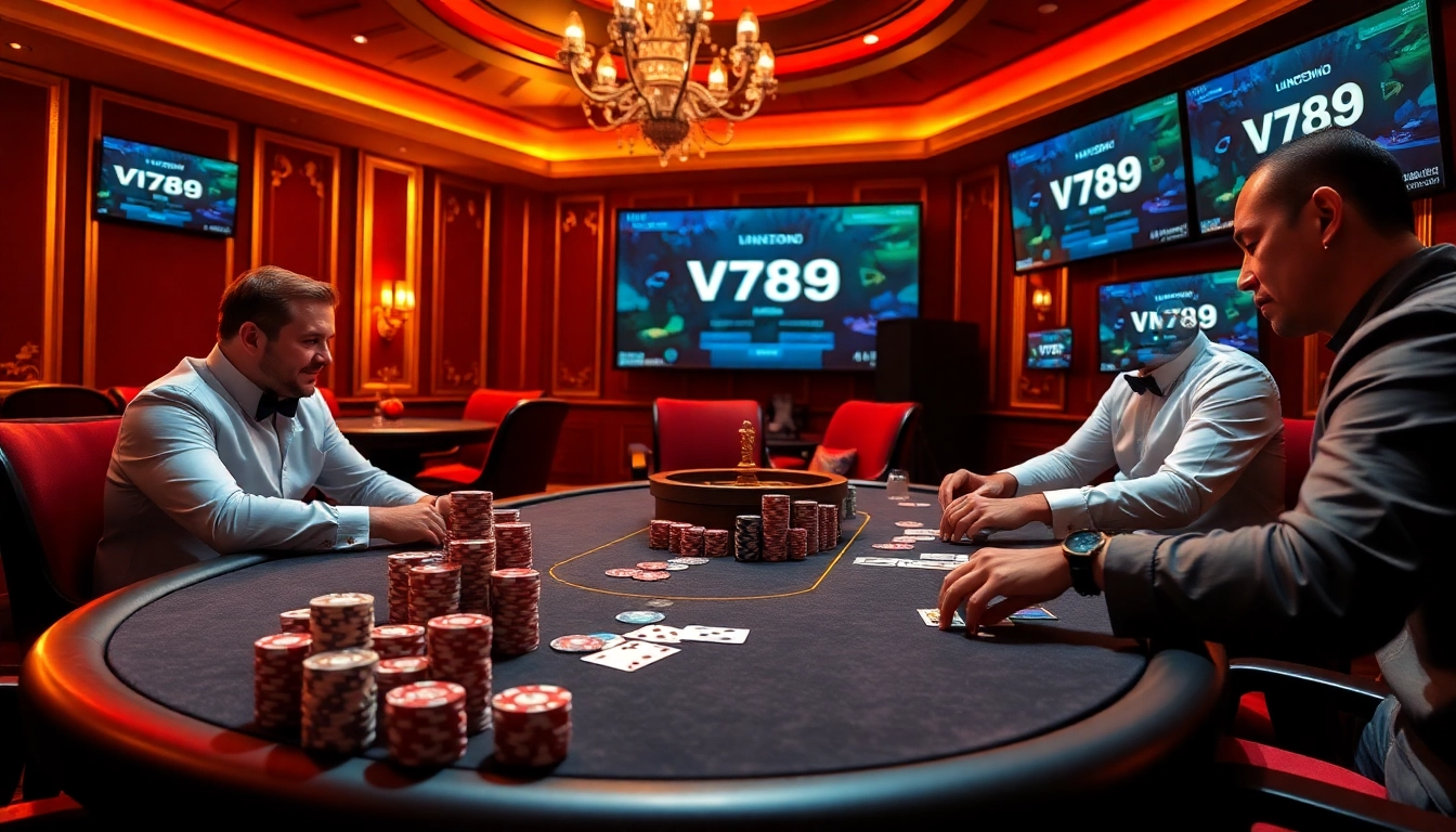 Experience the thrill of gambling at VN789 poker tables with luxury and excitement.