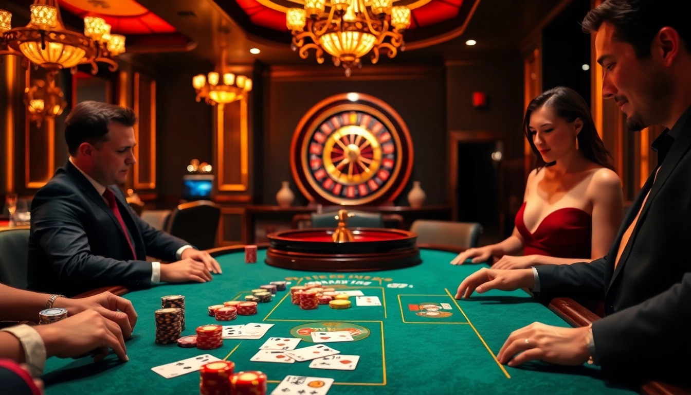 S8 enhances the gaming atmosphere at a luxury casino table featuring poker chips and focused players.