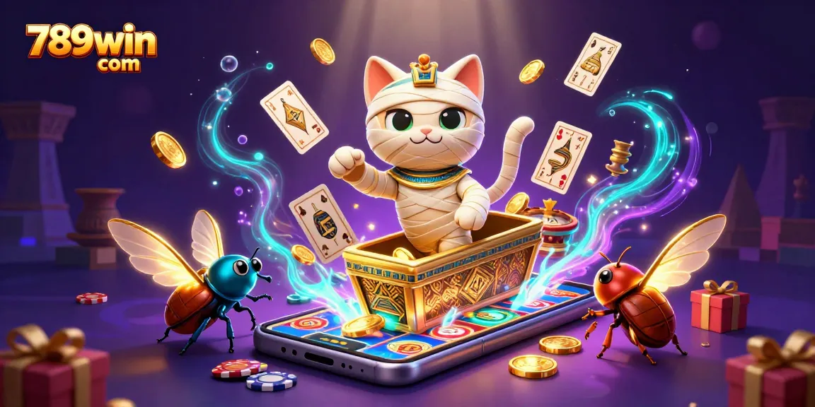 Experience thrilling gaming action at 789win com with a vibrant casino illustration.