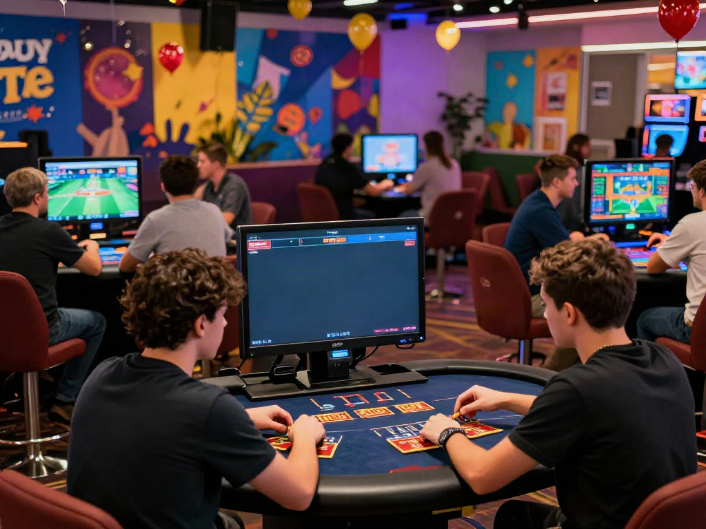 Exciting online gambling experience at C168 showcasing players enjoying casino games.