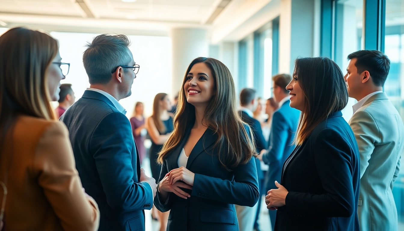 Businessfotograf München dokumentiert ein Networking-Event in einem modernen Büro.