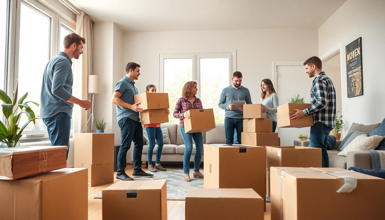Das Berlin Umzugsunternehmen unterstützt eine Familie beim Umzug in eine neue Wohnung.