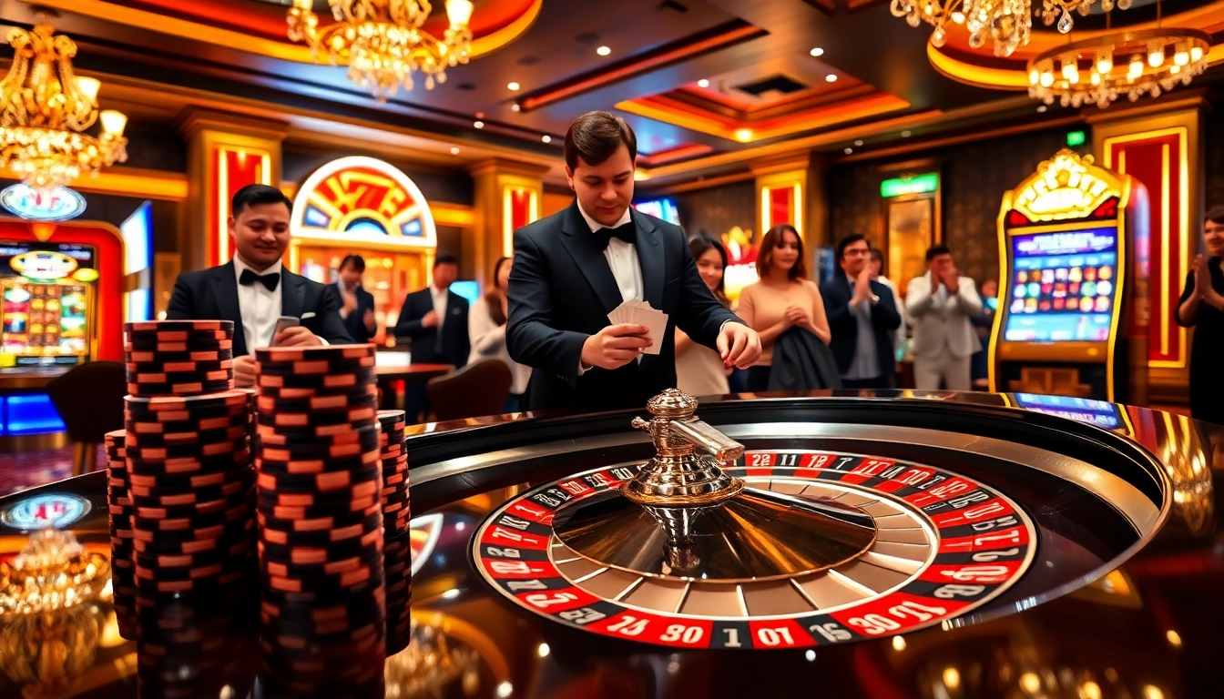 Experience thrilling gameplay at MM88 COM with an exciting casino atmosphere featuring roulette and betting.