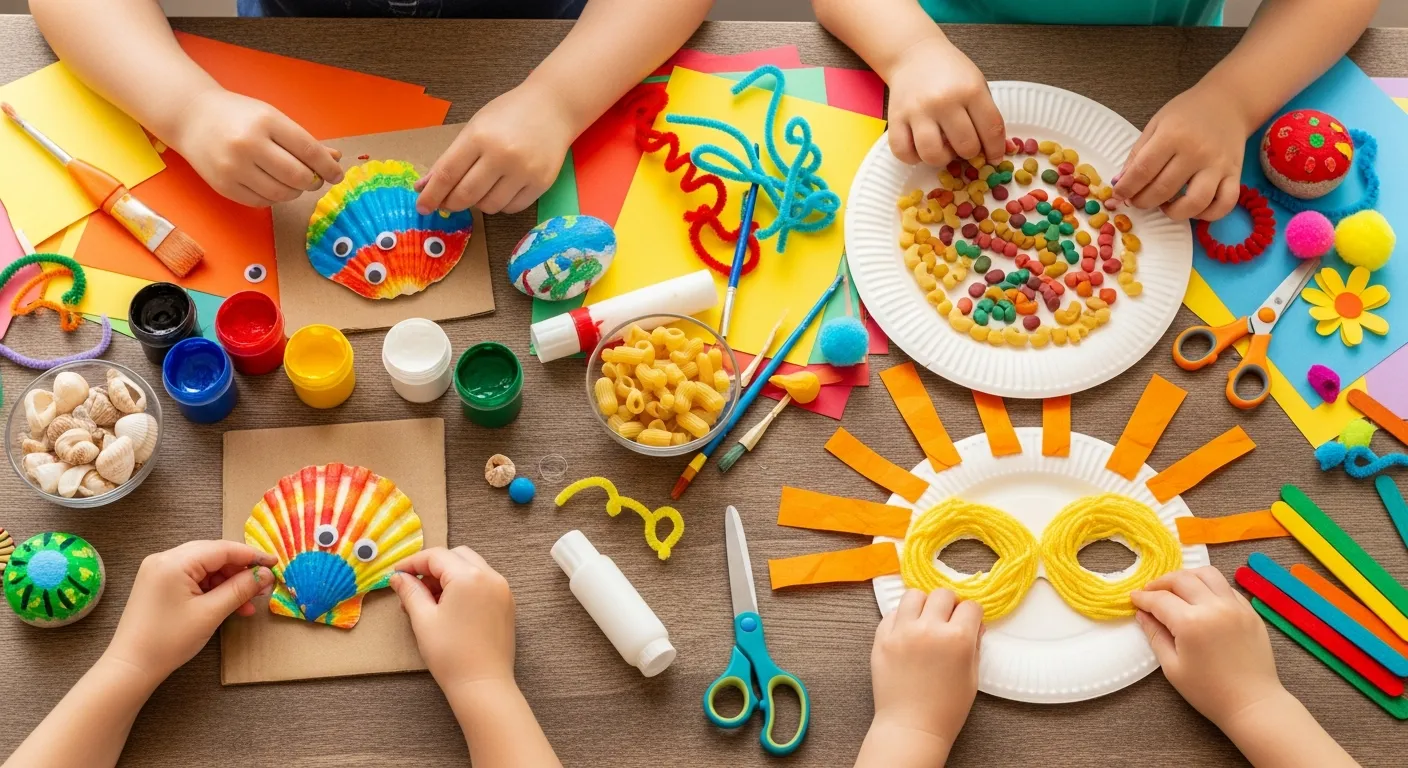 Kreative Beschaeftigung Kinder 3 Jahre für kreative Familienmomente
