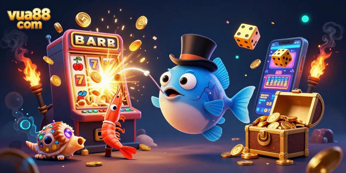 Spin big with vua88 com’s immersive casino experience featuring vibrant characters and a jackpot explosion.
