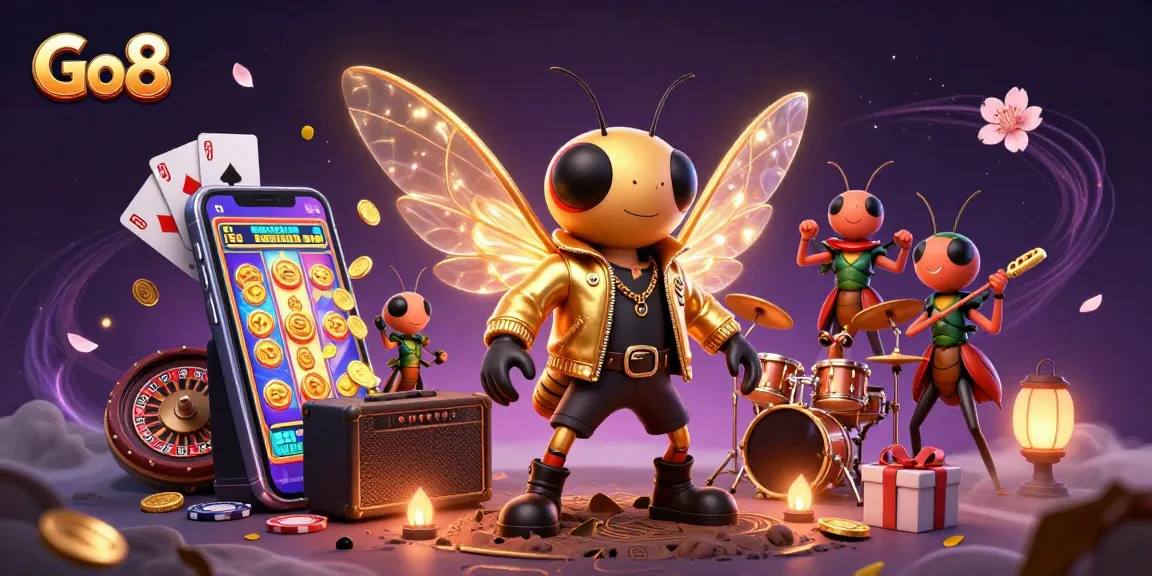 Engage with Go8's vibrant casino games featuring fun elements, exciting visuals, and lively characters.