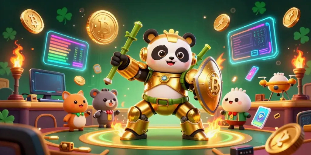 Experience the excitement of LUCK8 gaming in a vibrant 3D cartoon casino scene with thrilling rewards.