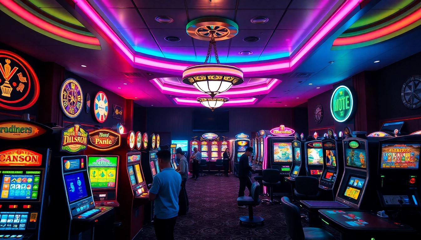Entdecken Sie attraktive Casino Bonus Angebote, während Spieler die aufregenden Spielautomaten genießen.