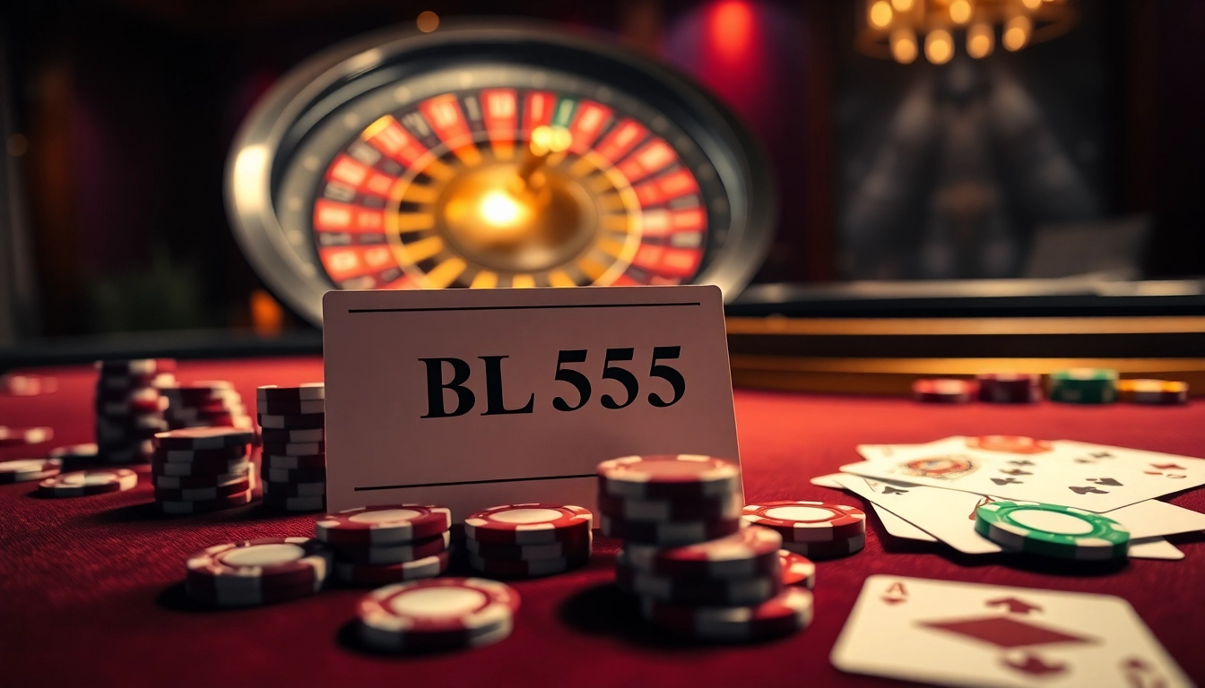 Experience an exhilarating gaming atmosphere with BL555's thrilling casino action featuring high-stake games.