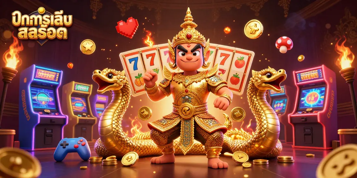 Engage with ทดลองเล่นสล็อต to experience vibrant casino gameplay with 3D characters and slot elements.