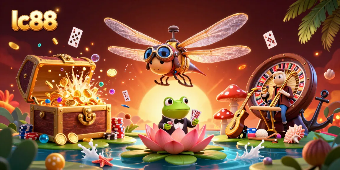 Experience thrilling gameplay at lc88 with engaging card games and shimmering casino elements.