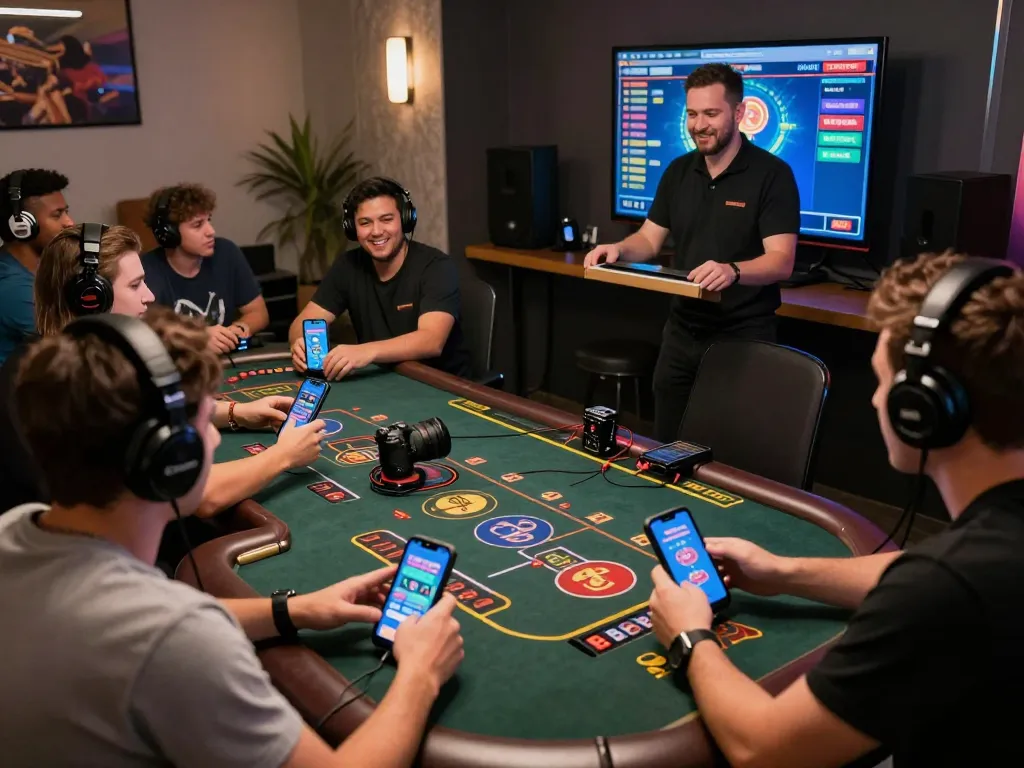Hitclub players engaging in an immersive online casino experience with vibrant game displays and professional dealers.