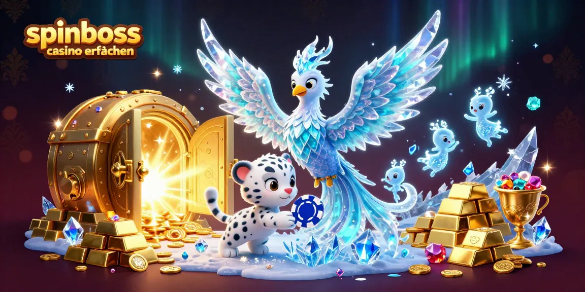 Spiele im SpinBoss Casino Erfahrungen: Genießen Sie Action mit dem Eisphönix und glücklichen Sprites.