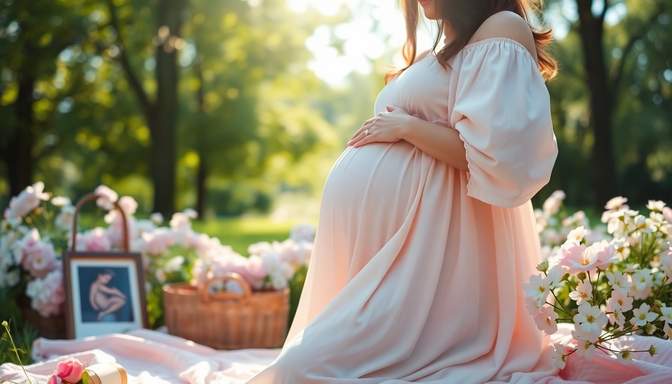 Wie Sie das perfekte Babybauch Fotoshooting gestalten können