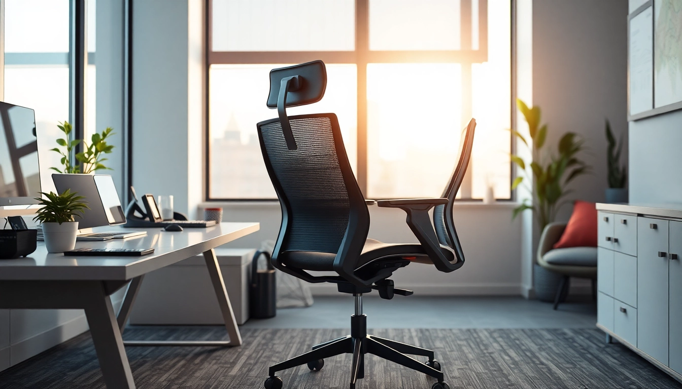 Herman Miller Mirra chair showcased in a modern office setting with ergonomic features.