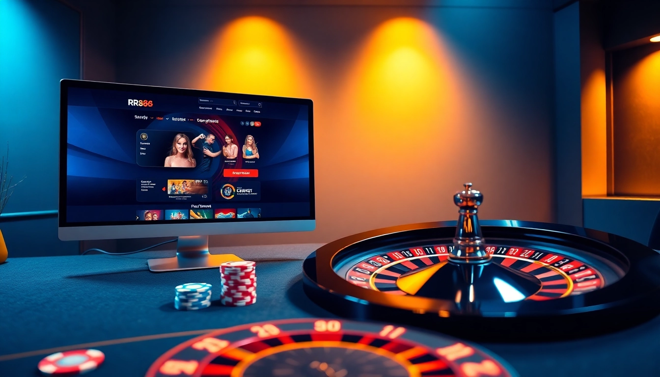 Experience luxury betting with rr88 com's vibrant gaming interface and exciting atmosphere.
