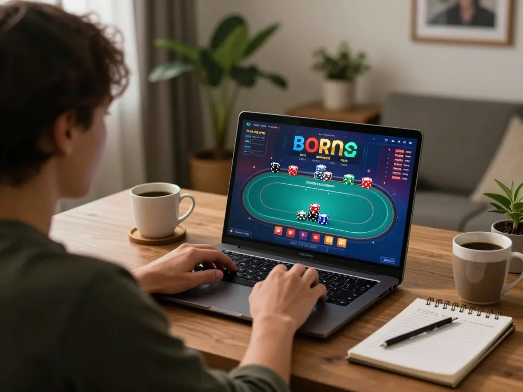 Engaging online poker gameplay on c168mov as player actively participates from home.