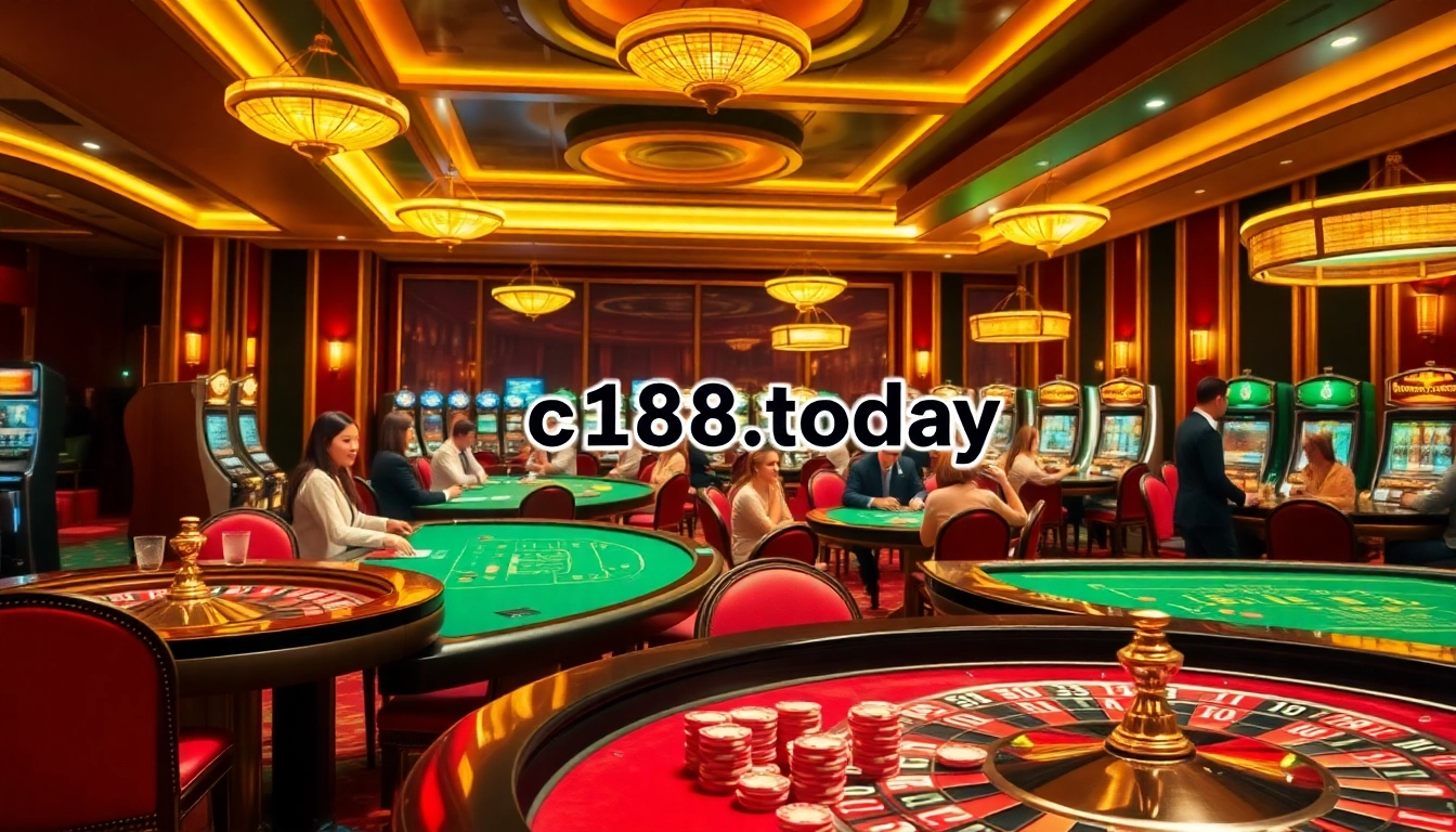 Experience high-stakes excitement at C168 as players engage in thrilling casino games.