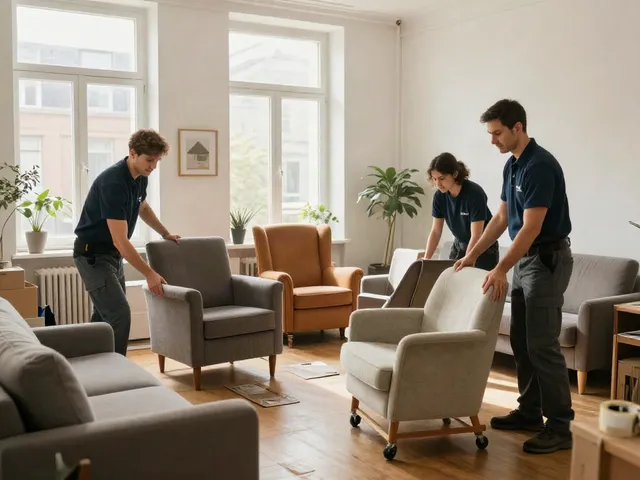 Professioneller Entrümpelungsservice in Berlin mit Möbelabholung und aufgeräumtem Raum