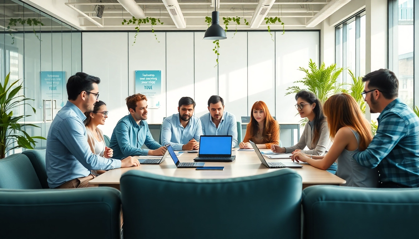 Effektive Prozessverbesserung im Büro durch kollaborative Teamarbeit und moderne Technologien.