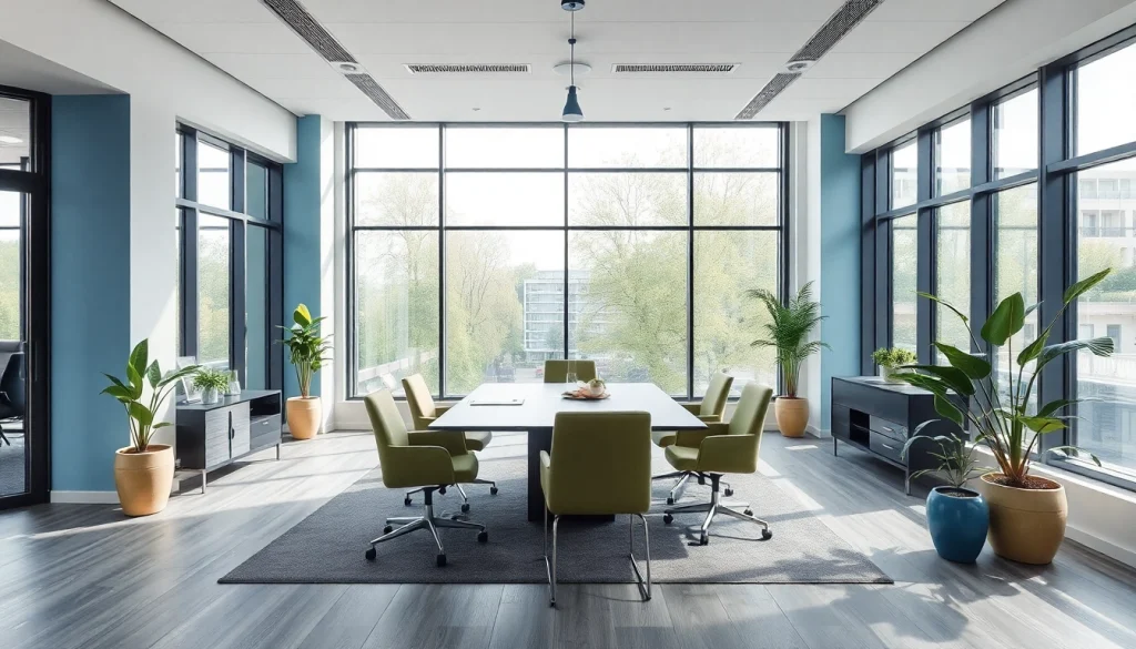 Arbeitsumgebung eines Headhunter Köln mit modernem Design und hellem Licht