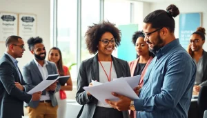 Jobcenter Deutschland bietet Unterstützung in einem modernen Arbeitsumfeld.