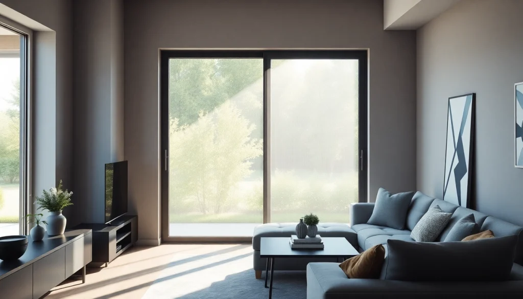 Modern insektenschutz für hebeschiebetür, stylishly integrated with a sliding door for effective insect protection.