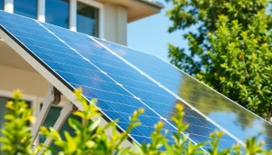 Solar Wien zeigt moderne Photovoltaik-Installation auf umweltfreundlichem Zuhause.