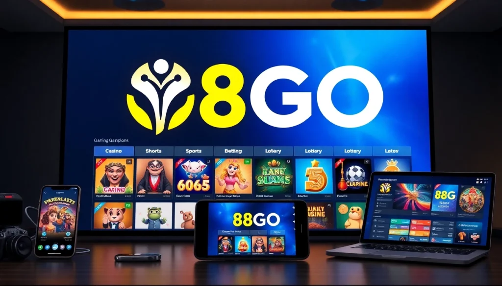 Engaging interface of trang chủ 88GO showcasing games in a vibrant online gaming platform.