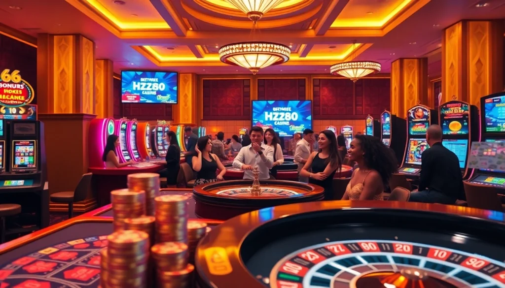 Experience the luxury of gambling at https://hz88.life/ with vibrant tables and eager players.