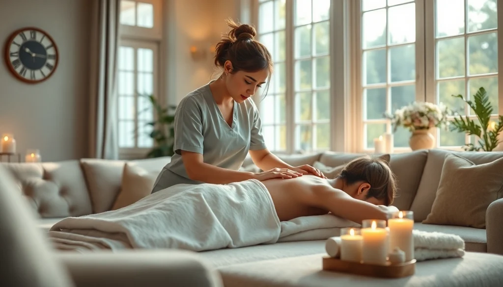 전문 치료사가 고요한 환경에서 편안한 가정 방문 서비스를 제공하는 오산출장마사지를 경험해 보세요.