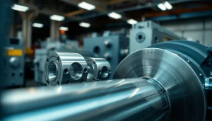 Präzise CNC drehteile in einer modernen Werkstatt, die hohe Qualität und Handwerkskunst zeigen.