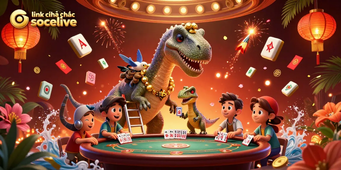 Experience the thrills of betting with link chính thức socolive's online casino as vibrant characters and dazzling elements captivate the scene.